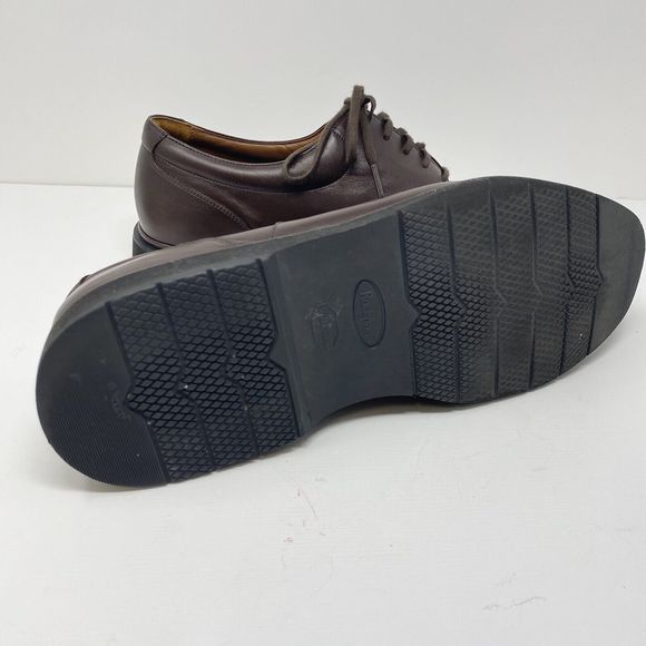 Rockport Brown 13 W Leather DresSports Cap Toe Oxford Shoes Mens